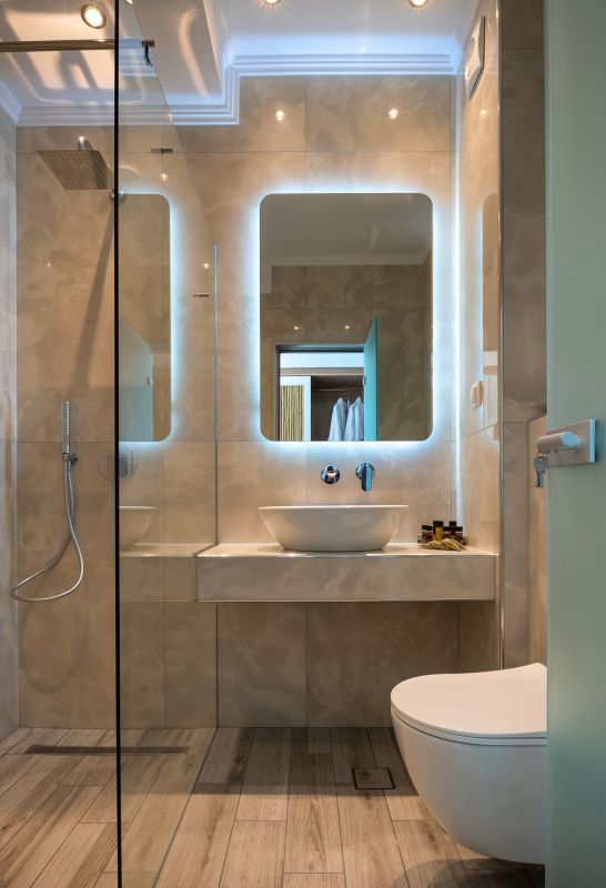 Bathroom with Smart Mirror